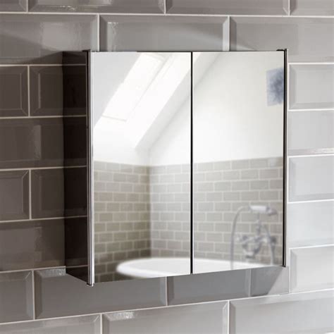 bathroom stainless steel mirror cabinet|triple mirror door bathroom cabinet.